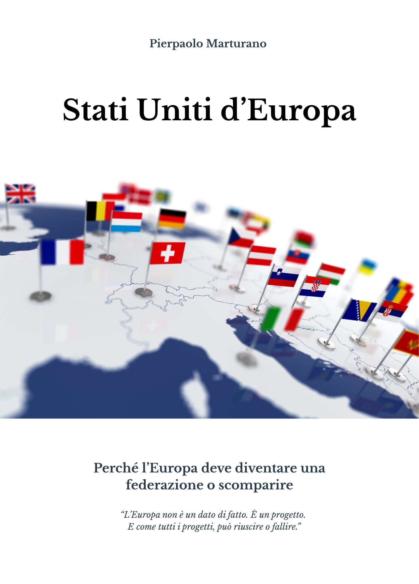 Copertina del libro Stati Uniti d'Europa di Pierpaolo Marturano